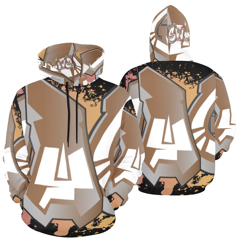 SWAGGA Sweat Final All Over Print Hoodie for Men (USA Size) (Model H13)