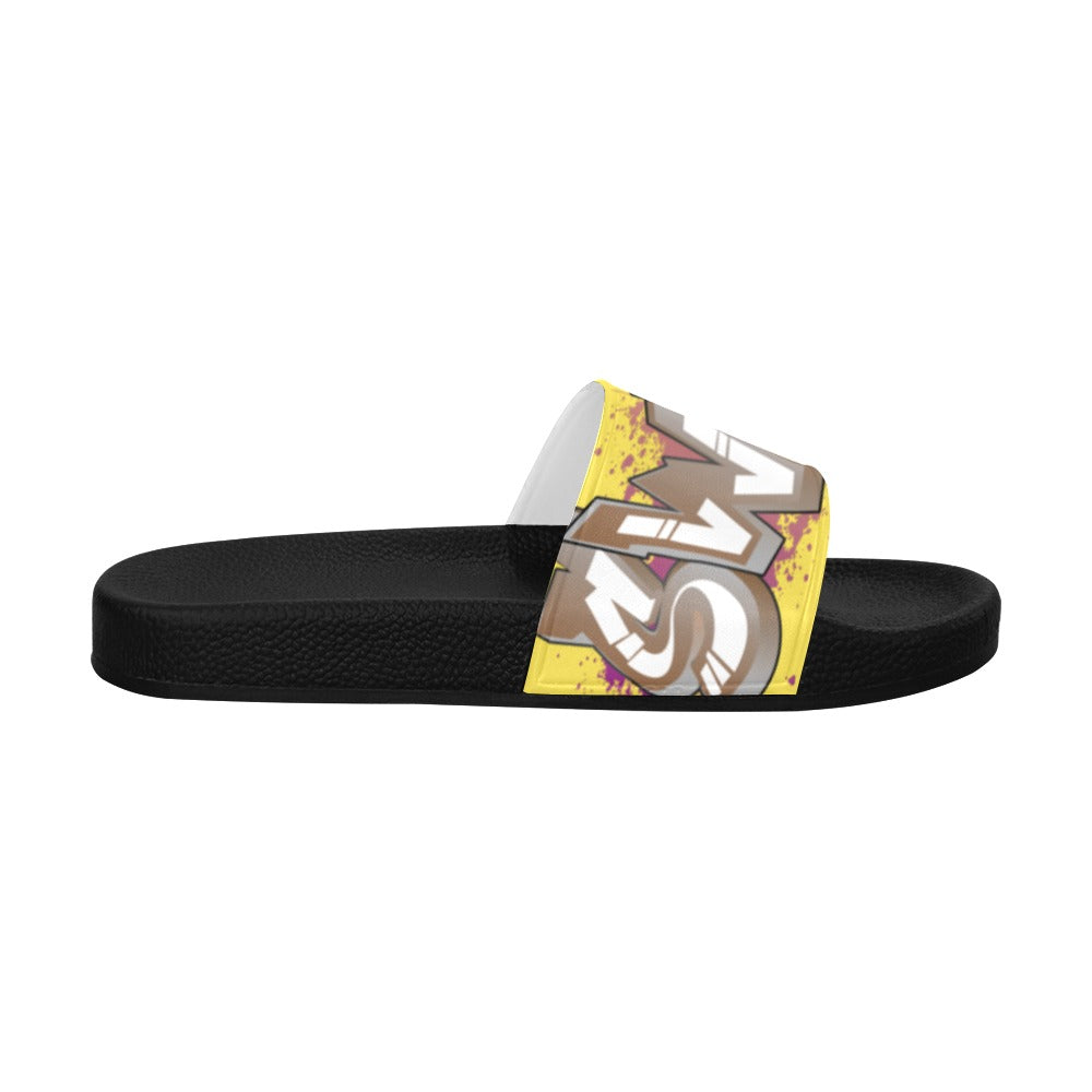 Final SWAGGA LOGO Women's Slide Sandals (Model 057)