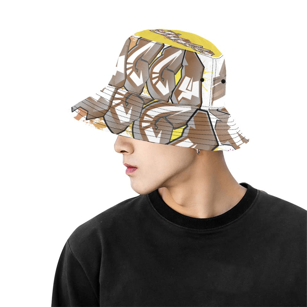 Final SWAGGA LOGO HAT All Over Print Bucket Hat for Men