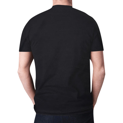 Black and White PUSH SWAGGA T-shirt Design New All Over Print T-shirt for Men (Model T45)