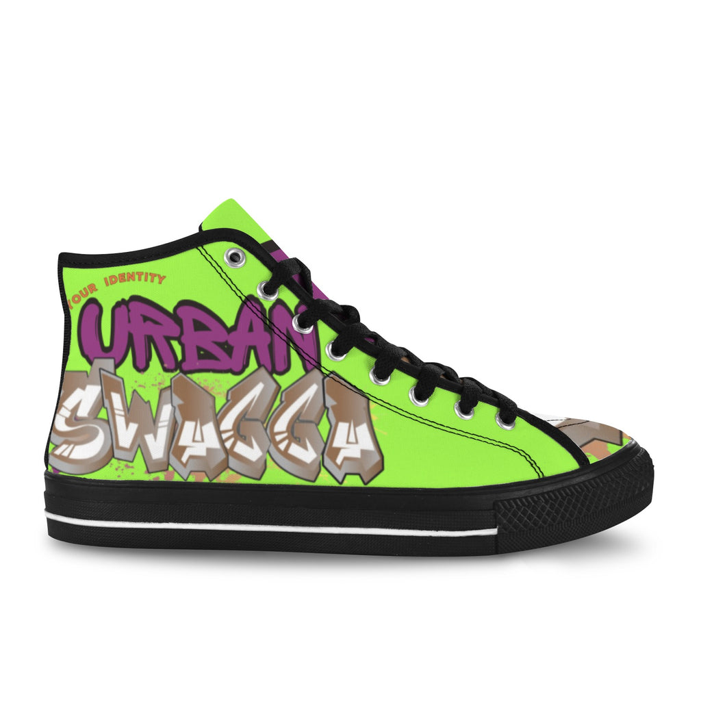 Urban SWAGGA LIME Vancouver H Men's Canvas Shoes (1013-1)