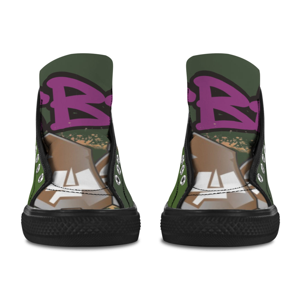Urban SWAGGA OLIVE Vancouver H Men's Canvas Shoes (1013-1)