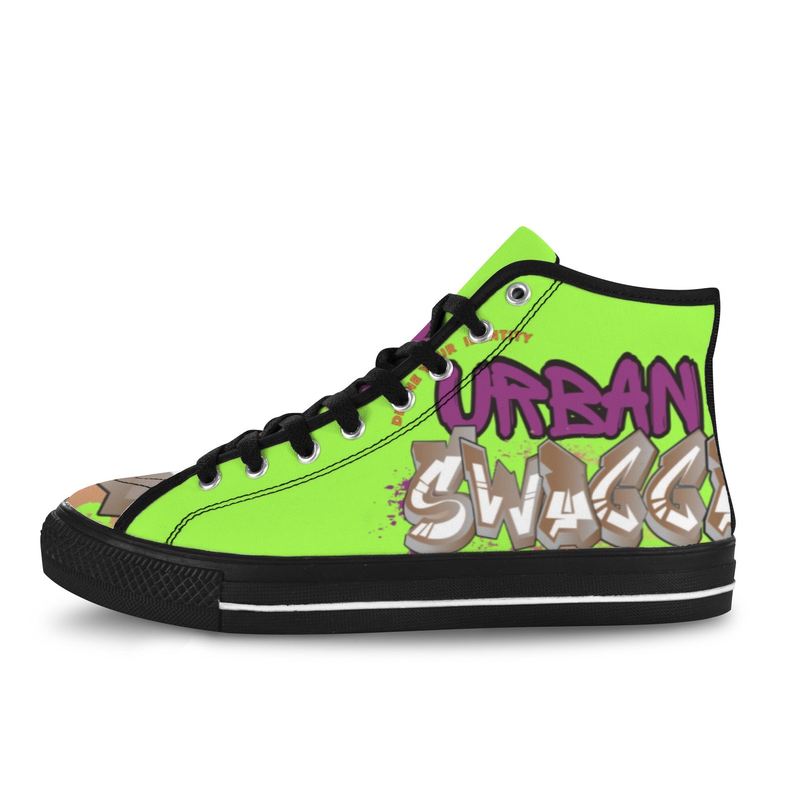 Urban SWAGGA LIME Vancouver H Men's Canvas Shoes (1013-1)