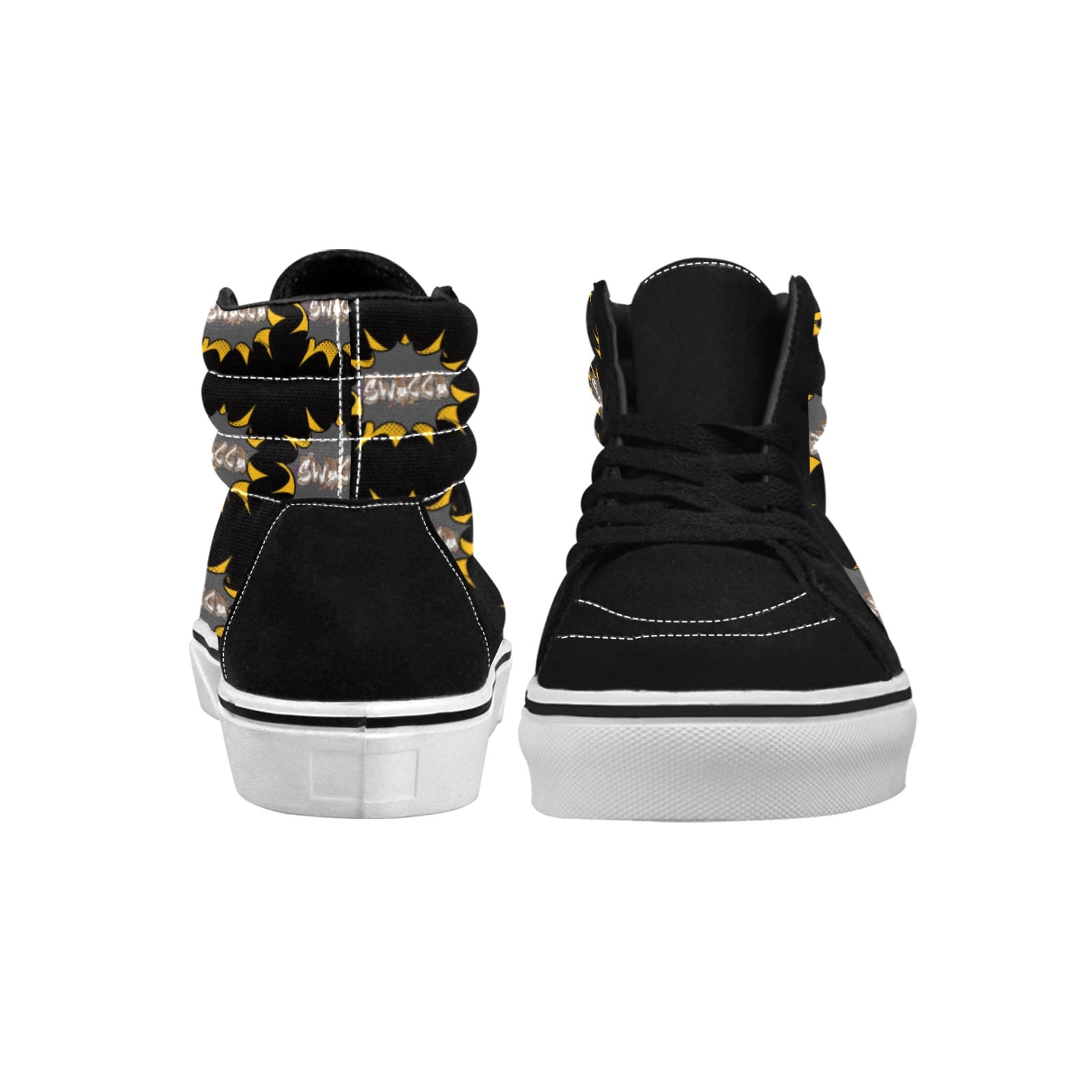 Mens Swagga POW Men's High Top Skateboarding Shoes (Model E001-1)