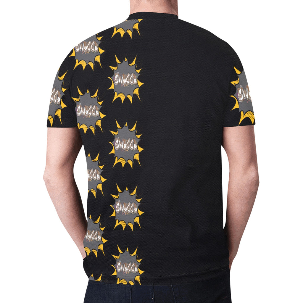 POW SWAGGA New All Over Print T-shirt for Men (Model T45)