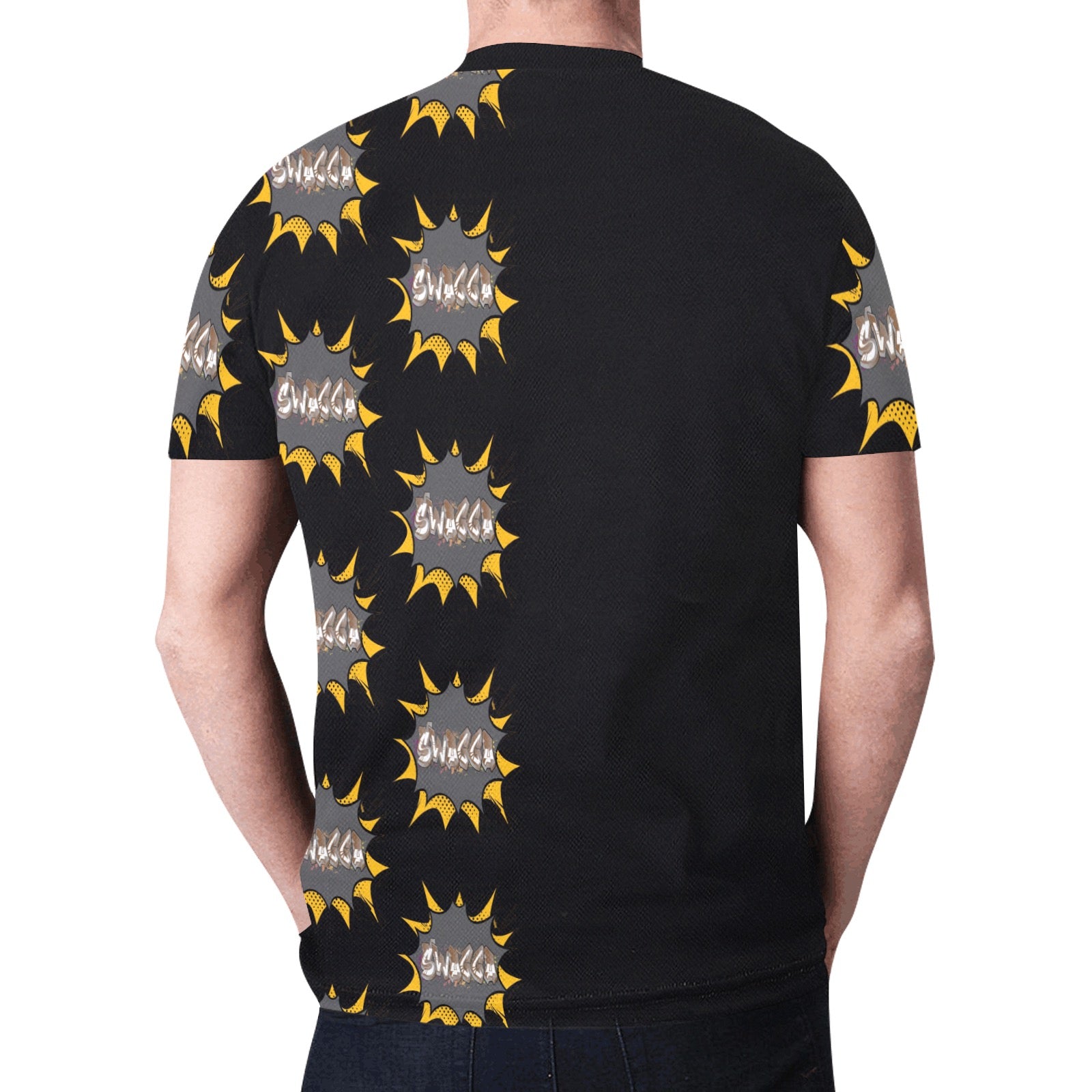 POW SWAGGA New All Over Print T-shirt for Men (Model T45)