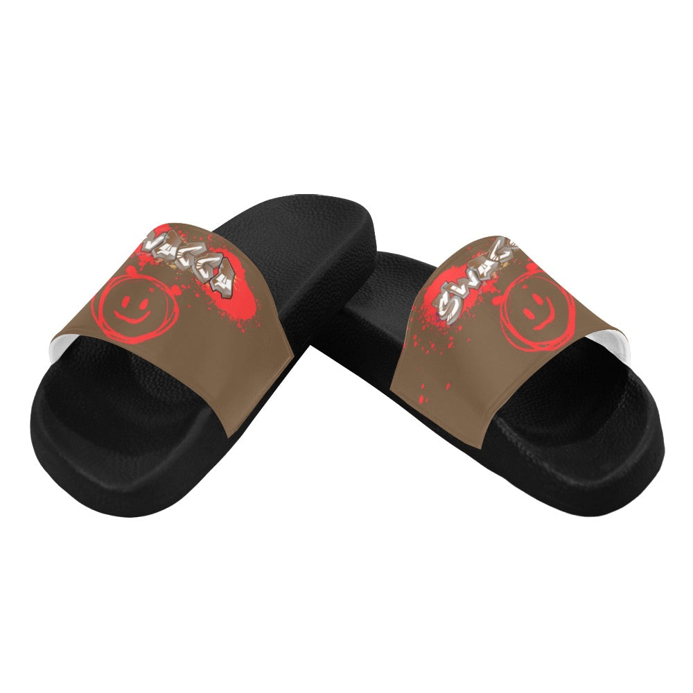 RED SWAGGA Splash Men's Slide Sandals (Model 057)