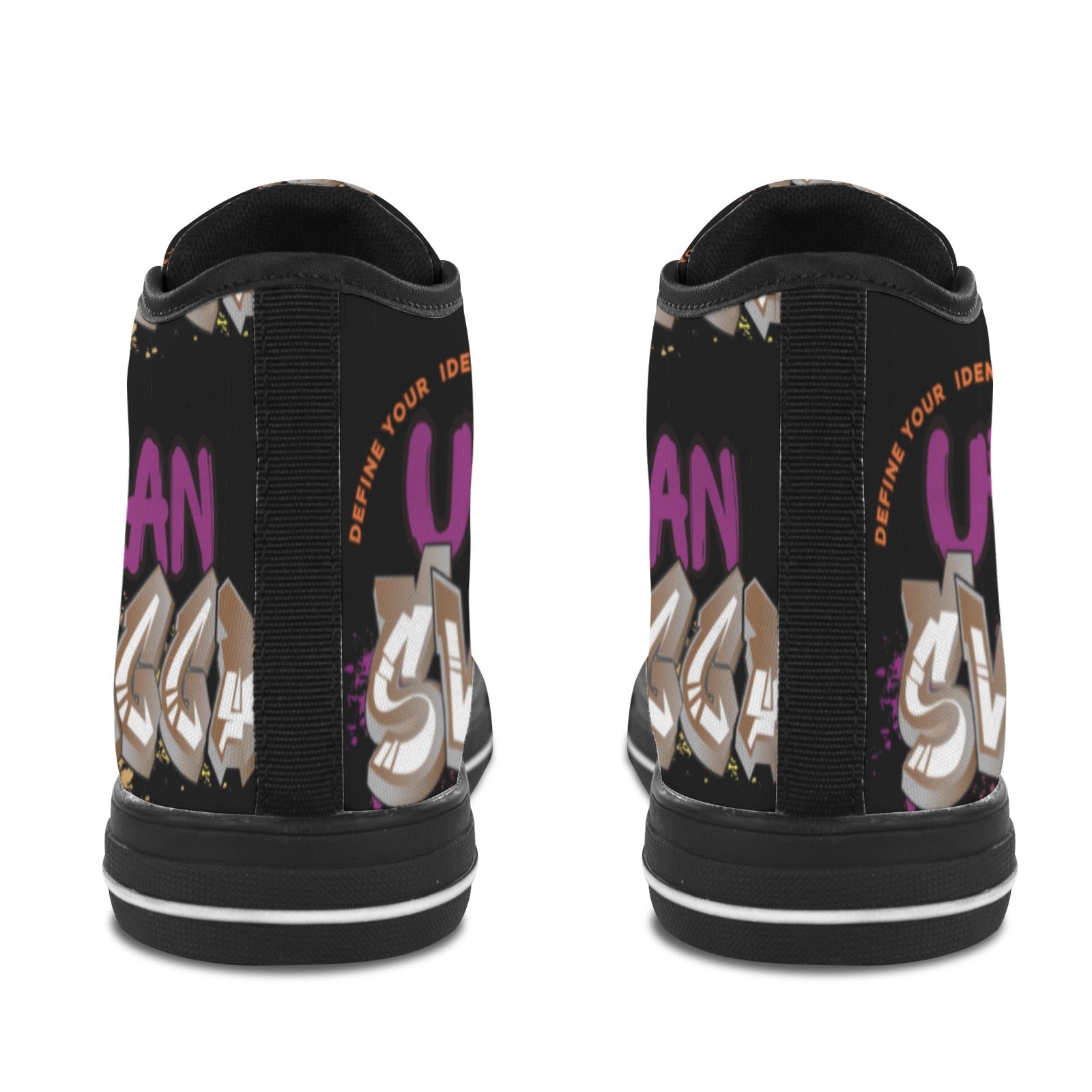 Urban SWAGGA BLK Vancouver H Men's Canvas Shoes (1013-1)