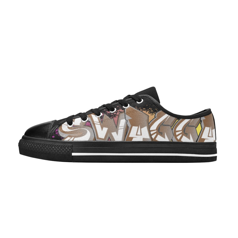 Swagga Step Final Women's Classic Canvas Shoes (Model 018)