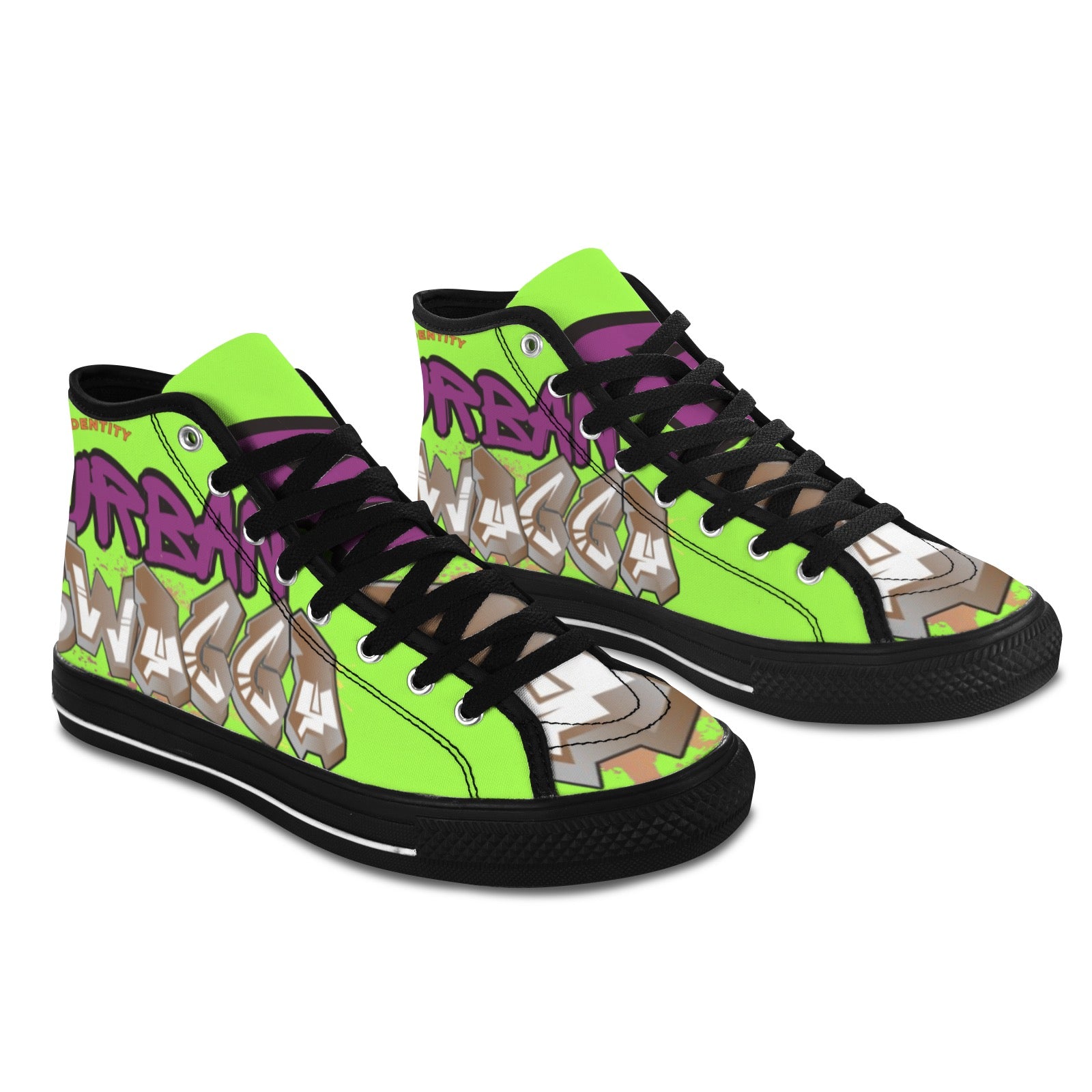 Urban SWAGGA LIME Vancouver H Men's Canvas Shoes (1013-1)