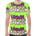Urban SWAGGA LIME New All Over Print T-shirt for Men (Model T45)