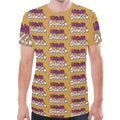 Urban SWAGGA CINNAMON New All Over Print T-shirt for Men (Model T45)