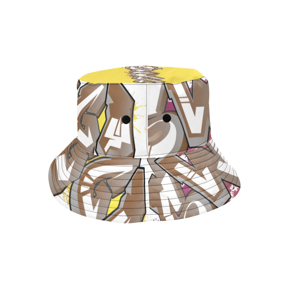 Final SWAGGA LOGO HAT All Over Print Bucket Hat for Men