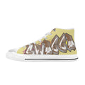Final SWAGGA LOGO BANANA HIGH TOP Men’s Classic High Top Canvas Shoes (Model 017)