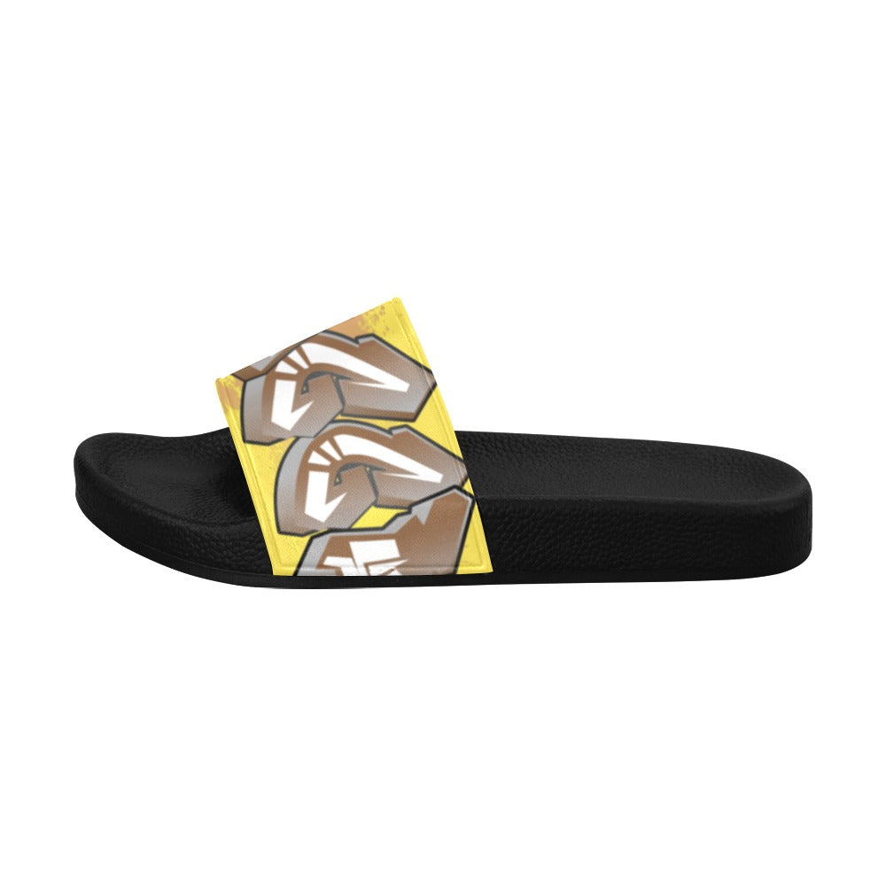 Final SWAGGA LOGO Women's Slide Sandals (Model 057)