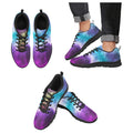 realistic cosmic galaxy.jpg Women's Breathable Running Shoes (Model 055)