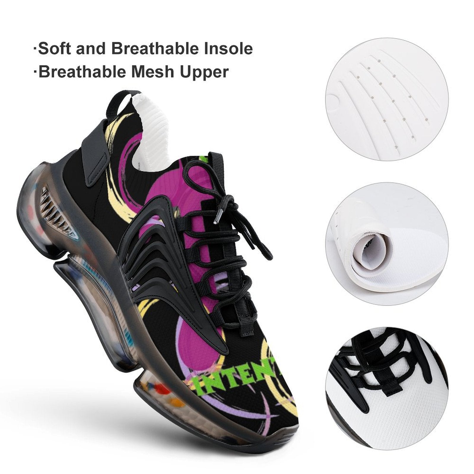 Elastic running shoes Women's Mesh Sneakers (F68)