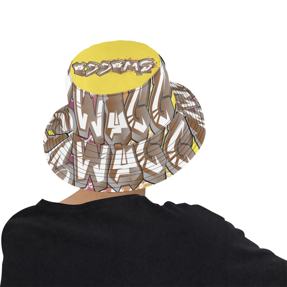Final SWAGGA LOGO HAT All Over Print Bucket Hat for Men
