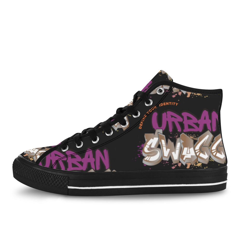 Urban SWAGGA BLK Vancouver H Men's Canvas Shoes (1013-1)