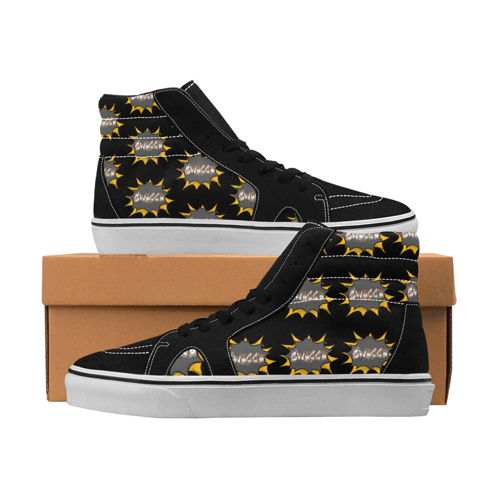 Mens Swagga POW Men's High Top Skateboarding Shoes (Model E001-1)
