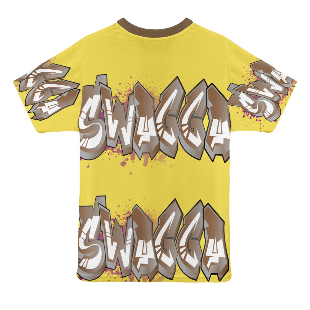 Final SWAGGA LOGO Banana New All Over Print T-shirt for Women (Model T45)