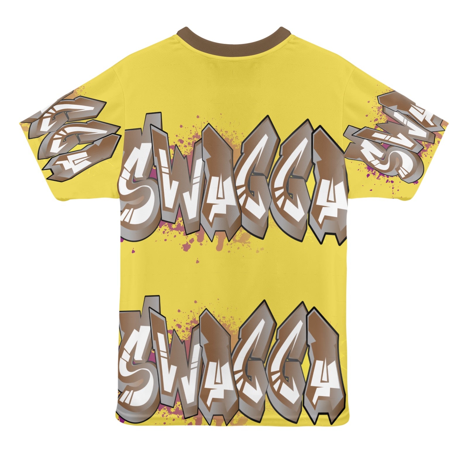 Final SWAGGA LOGO Banana New All Over Print T-shirt for Women (Model T45)
