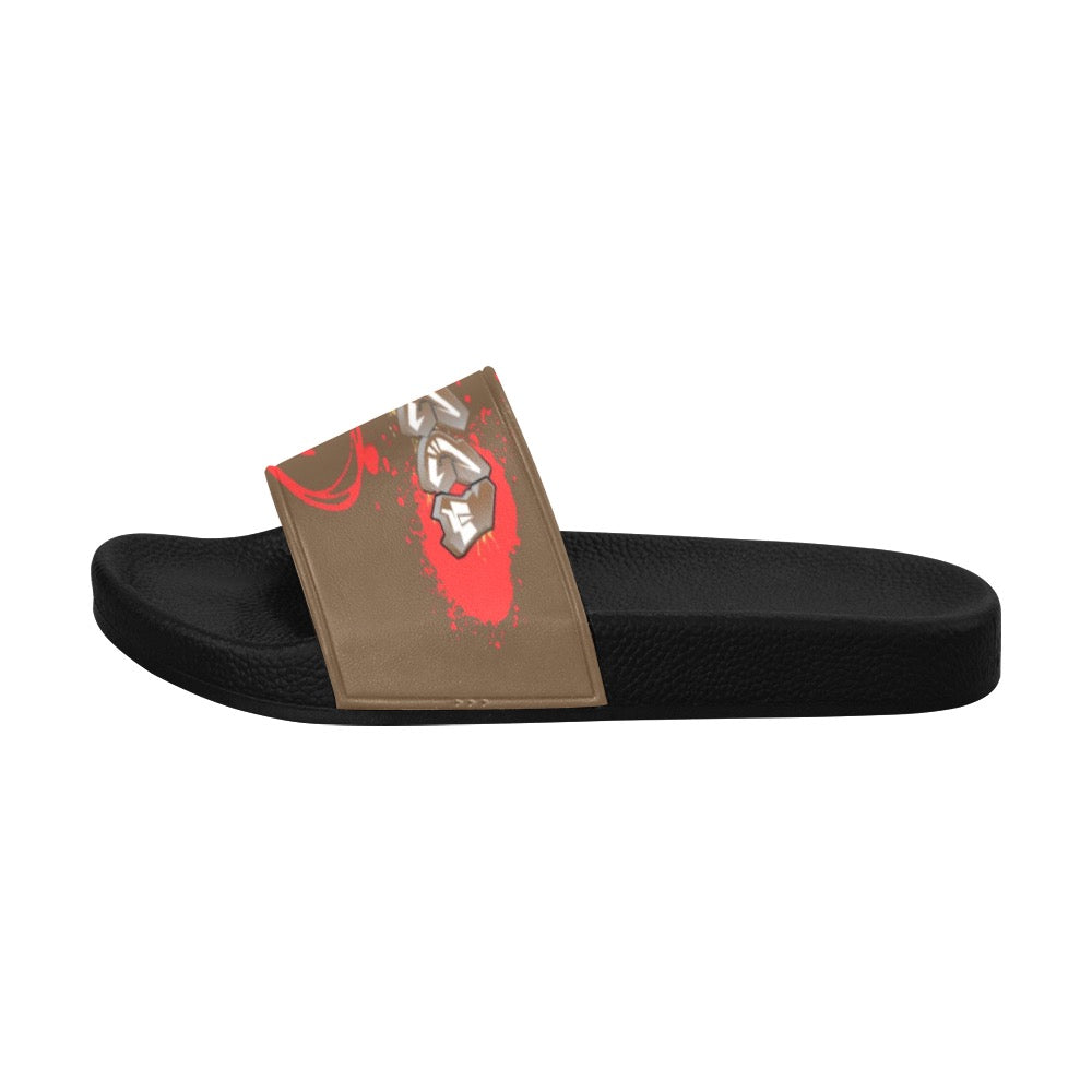 RED SWAGGA Splash Men's Slide Sandals (Model 057)