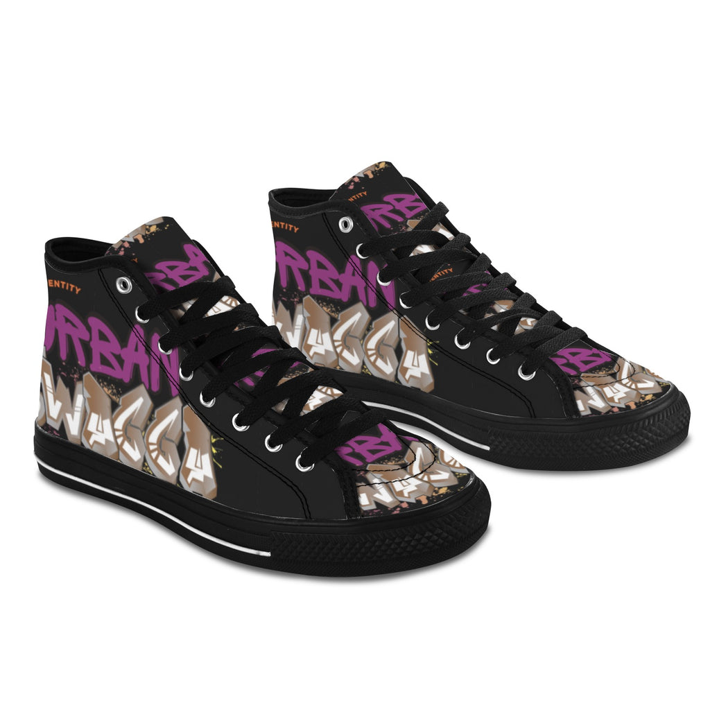 Urban SWAGGA BLK Vancouver H Men's Canvas Shoes (1013-1)