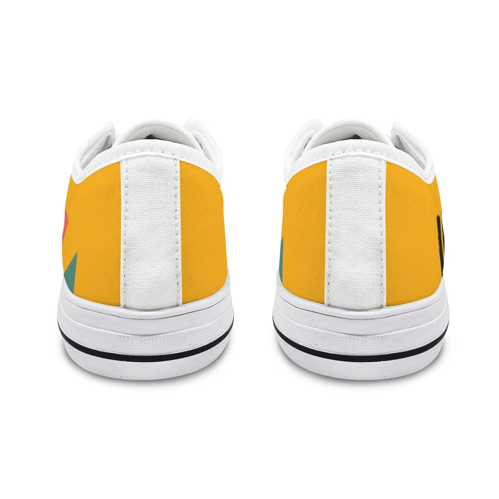 multicultural-UR INTENT Gold Seattle Low Top Women's Shoes (Model 1013-6)