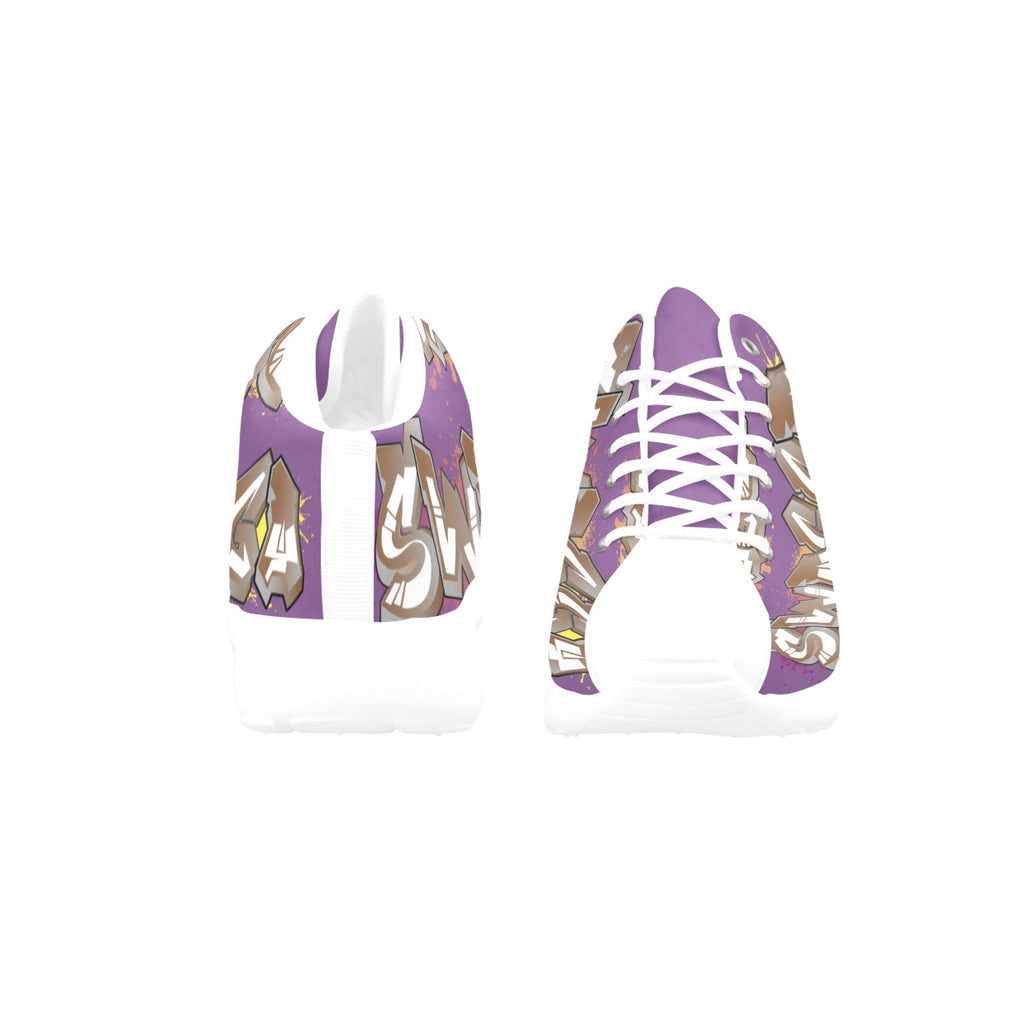Final SWAGGA LOGOMENS PURPLE Men's Basketball Training Shoes (Model 47502)