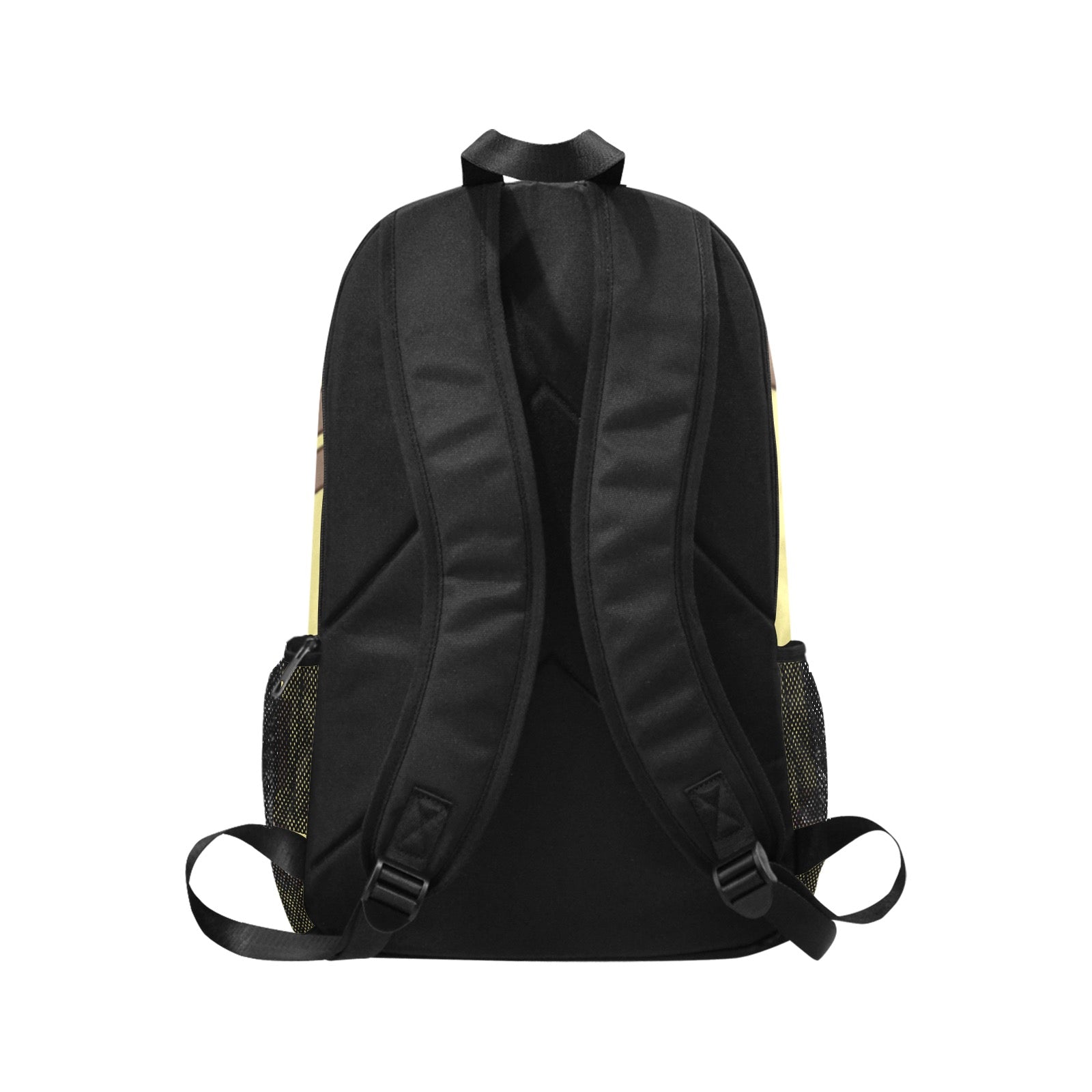 PUSH SWAGGA Fabric Backpack with Side Mesh Pockets (Model 1659)