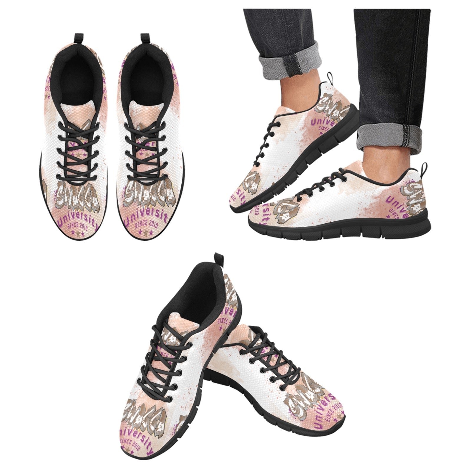 SWAGGA U Women's Breathable Running Shoes (Model 055)
