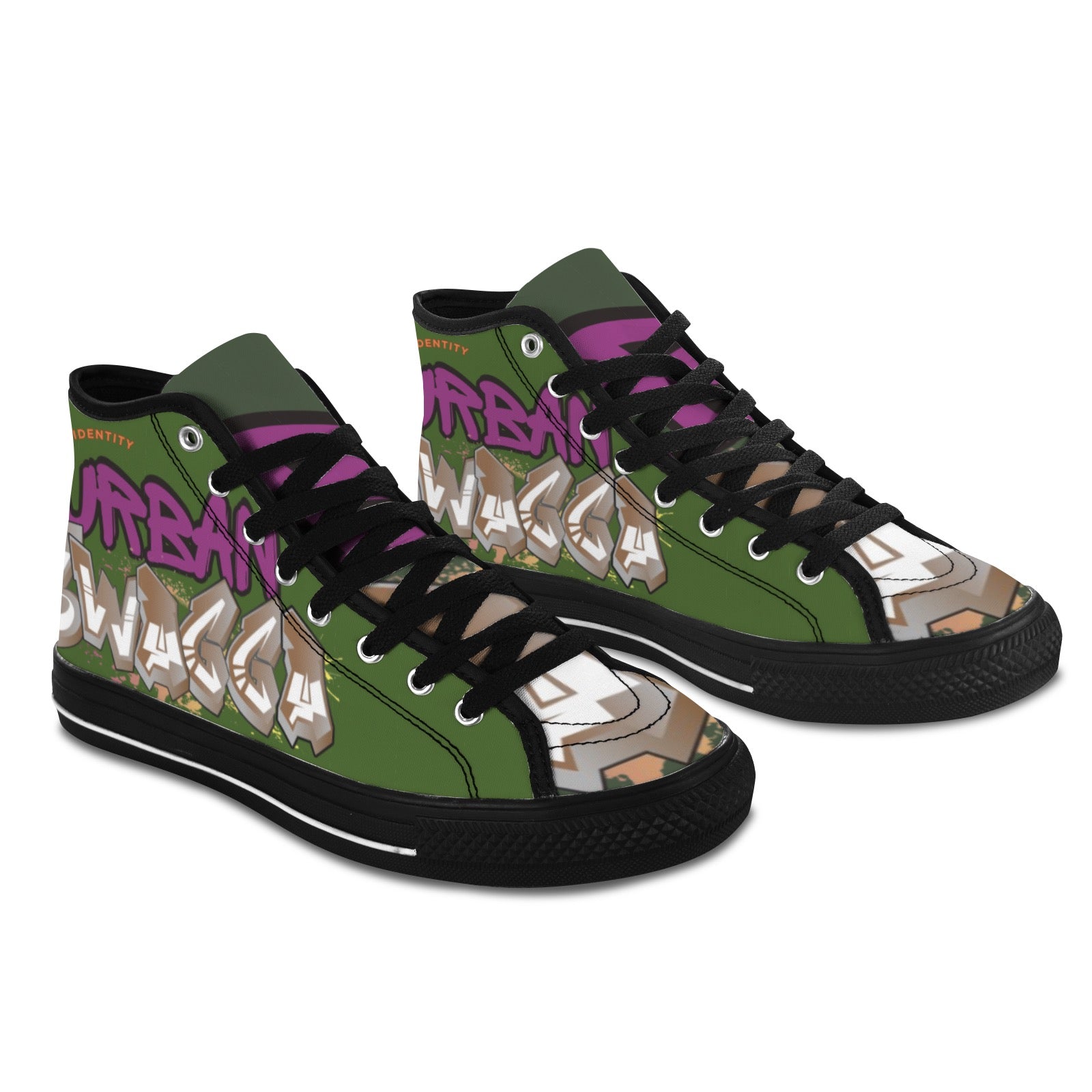 Urban SWAGGA OLIVE Vancouver H Men's Canvas Shoes (1013-1)