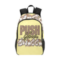 PUSH SWAGGA Fabric Backpack with Side Mesh Pockets (Model 1659)