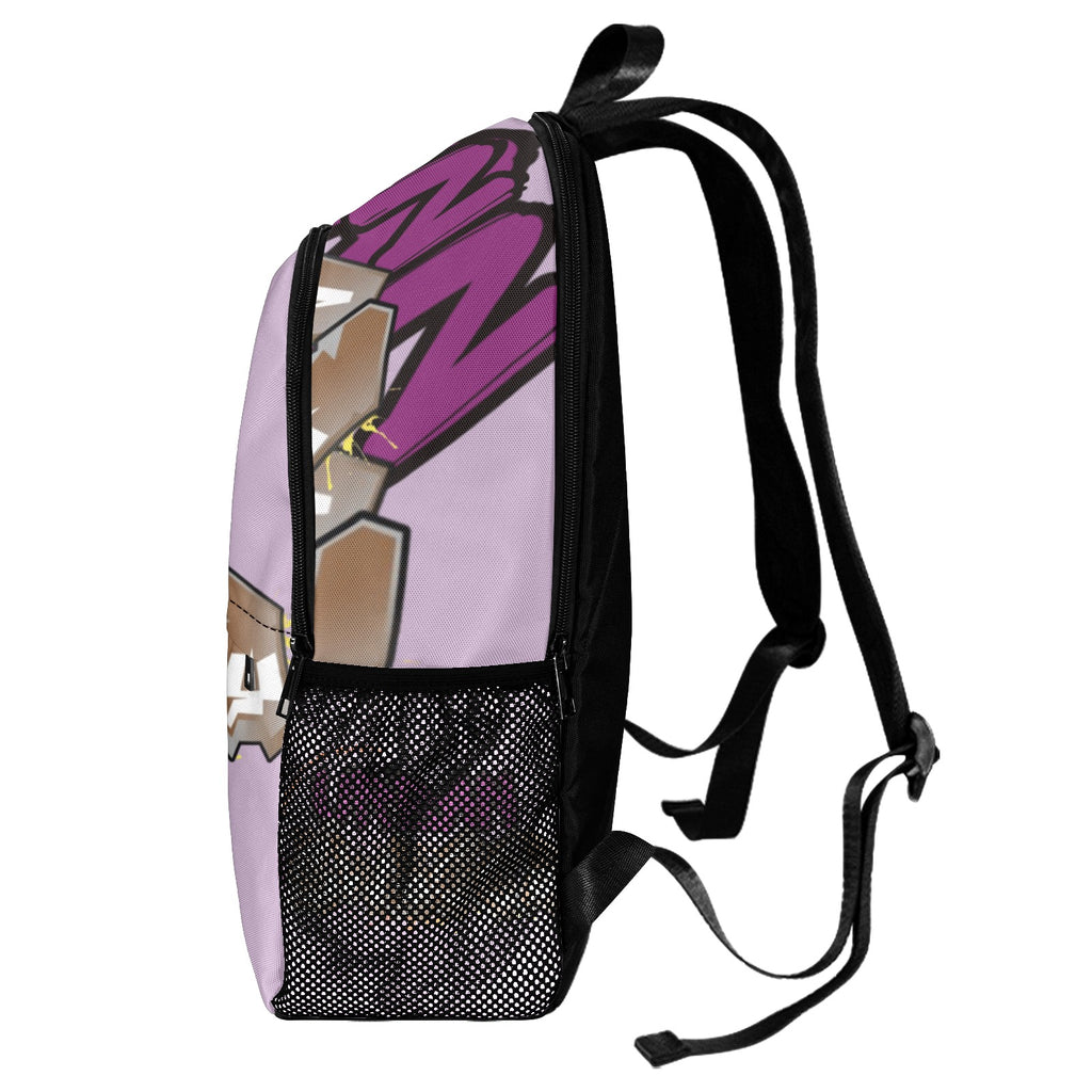 Urban SWAGGA U Fabric Backpack with Side Mesh Pockets (Model 1659)