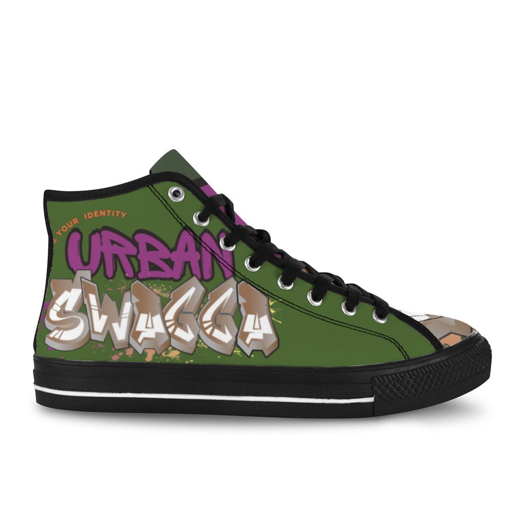 Urban SWAGGA OLIVE Vancouver H Men's Canvas Shoes (1013-1)