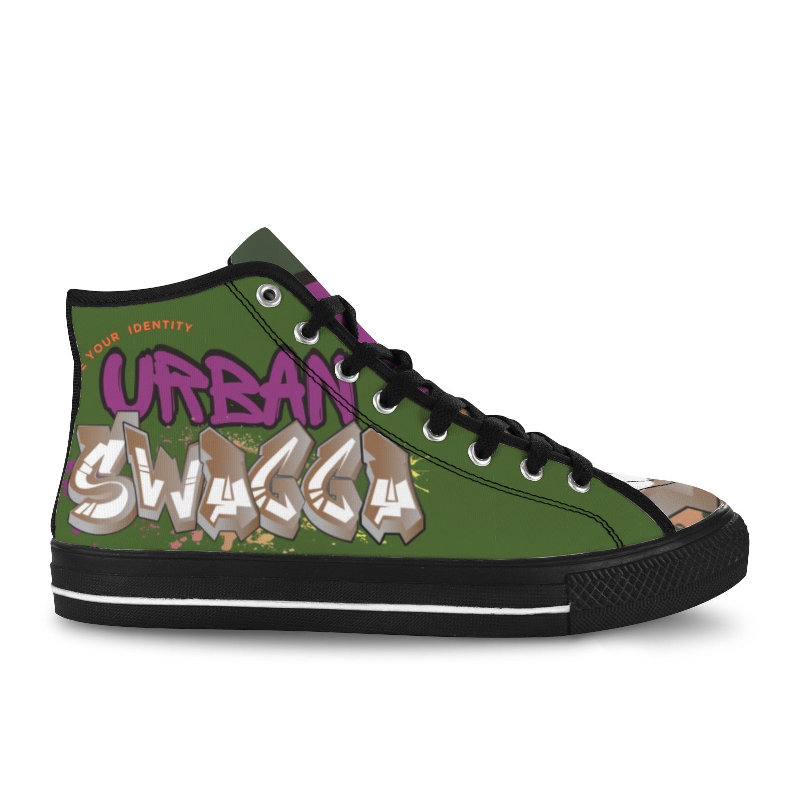 Urban SWAGGA OLIVE Vancouver H Men's Canvas Shoes (1013-1)