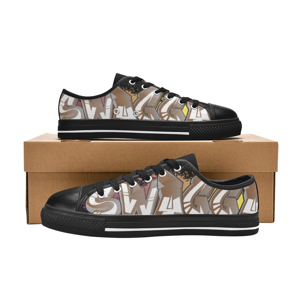Swagga Step Final Women's Classic Canvas Shoes (Model 018)
