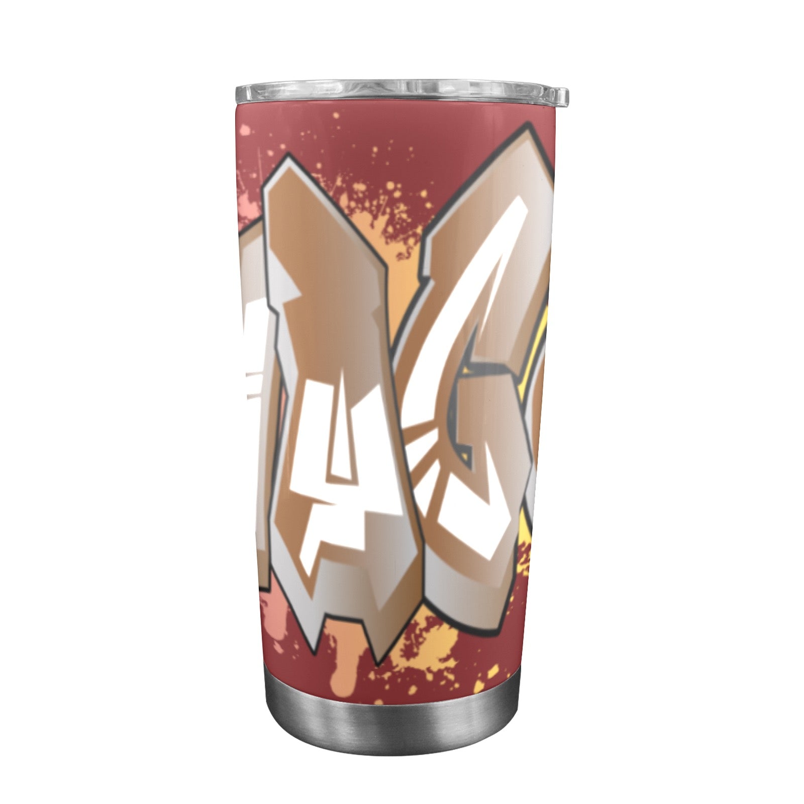 Final SWAGGA LOGO CUP 20oz Mobile Tumbler with Clear Slide Lid