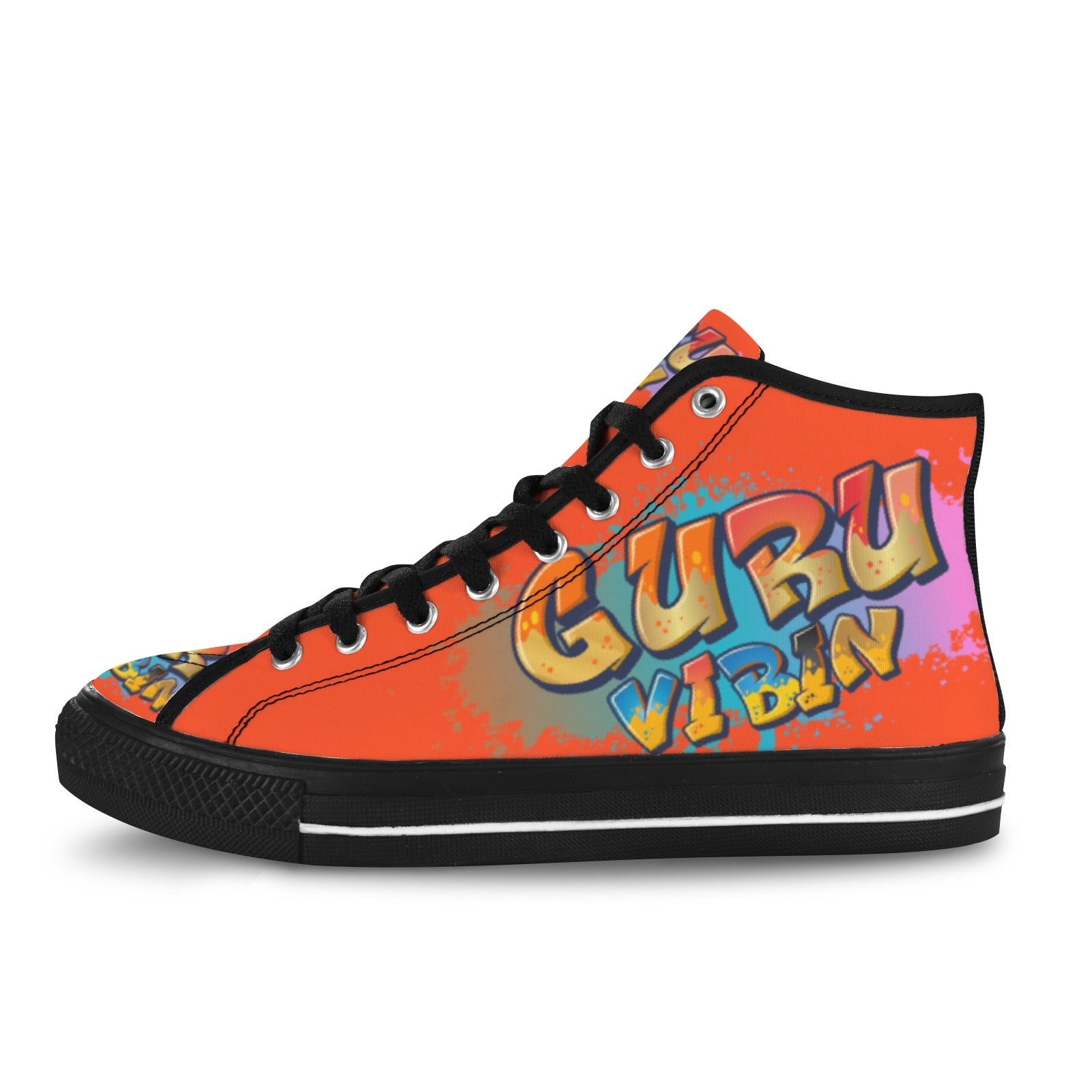 Bright Orange Womens Vancouver H Women's Canvas Shoes (1013-1)
