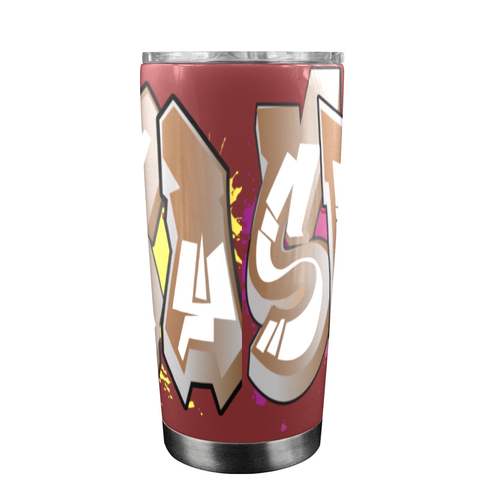 Final SWAGGA LOGO CUP 20oz Mobile Tumbler with Clear Slide Lid