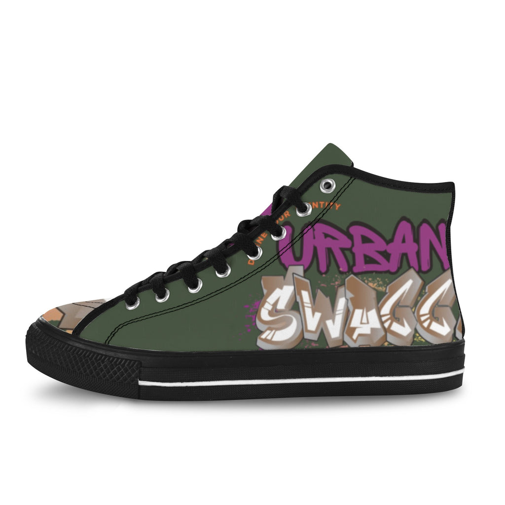 Urban SWAGGA OLIVE Vancouver H Men's Canvas Shoes (1013-1)
