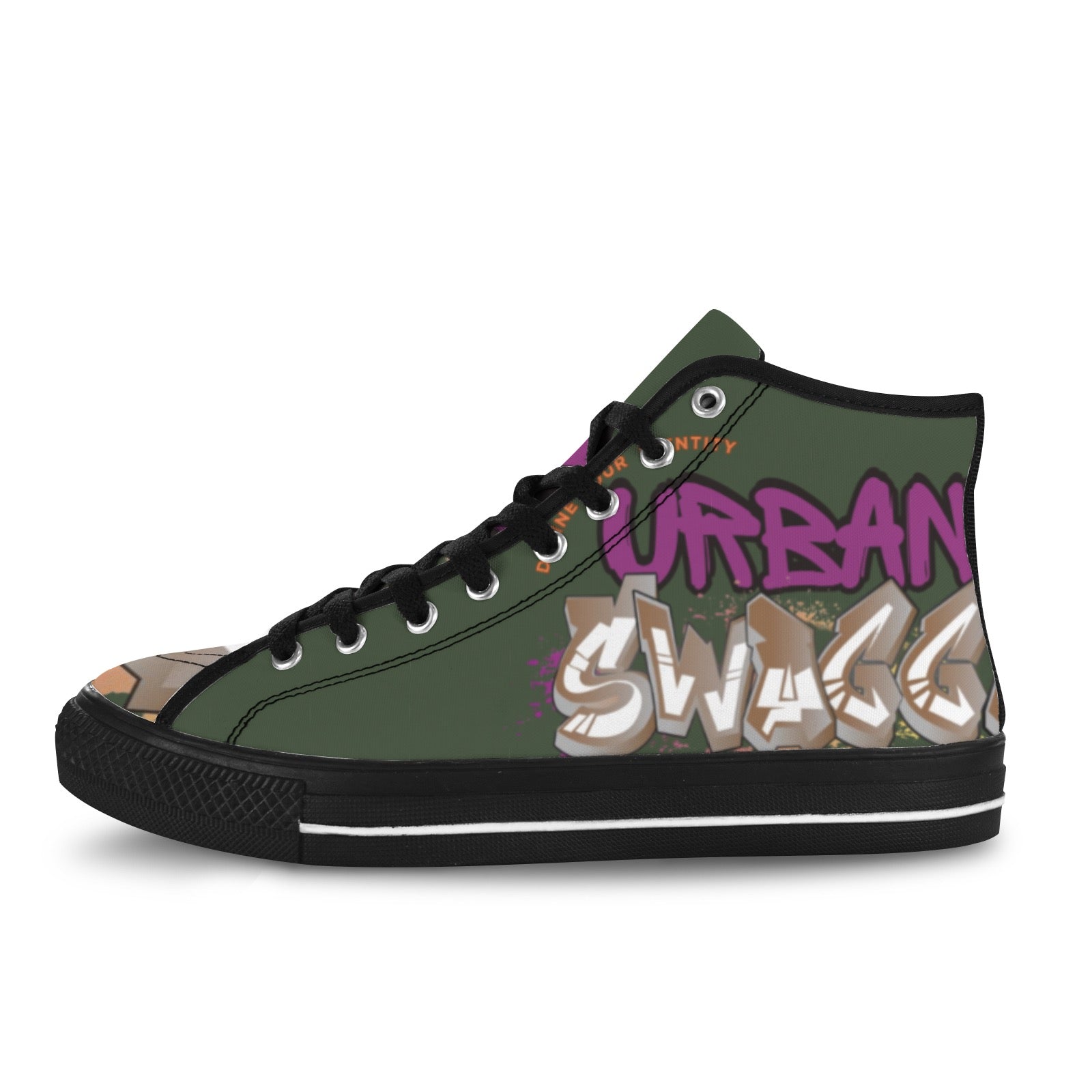 Urban SWAGGA OLIVE Vancouver H Men's Canvas Shoes (1013-1)