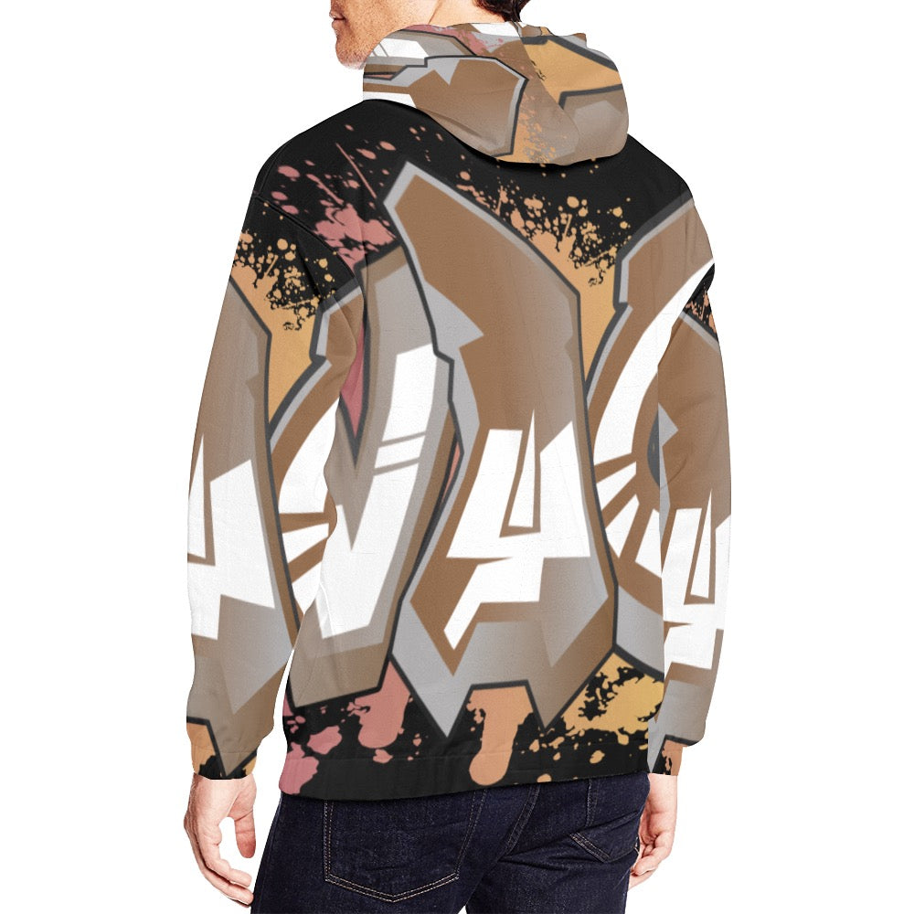 SWAGGA Sweat Final All Over Print Hoodie for Men (USA Size) (Model H13)