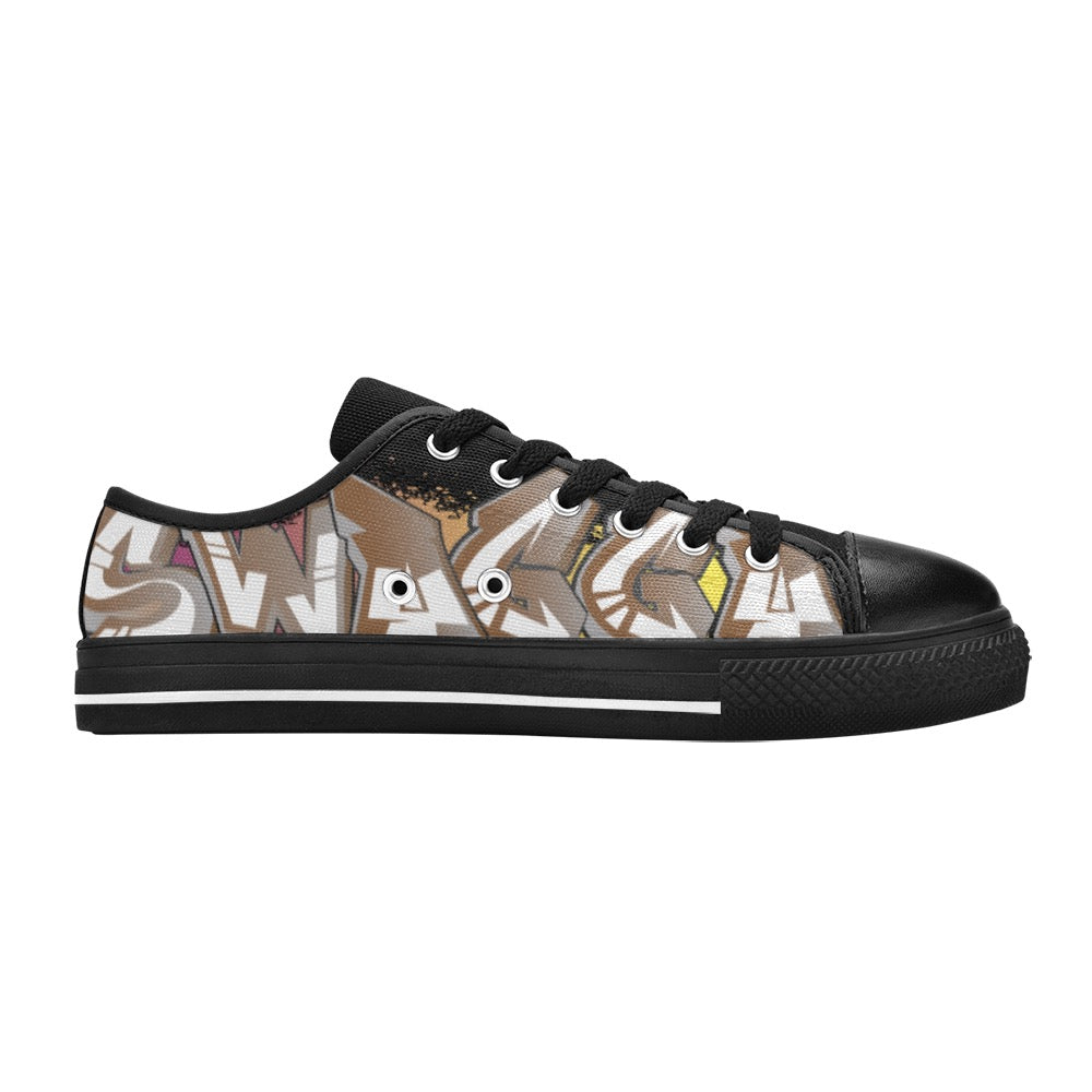 Swagga Step Final Women's Classic Canvas Shoes (Model 018)