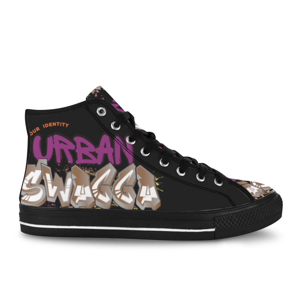 Urban SWAGGA BLK Vancouver H Men's Canvas Shoes (1013-1)
