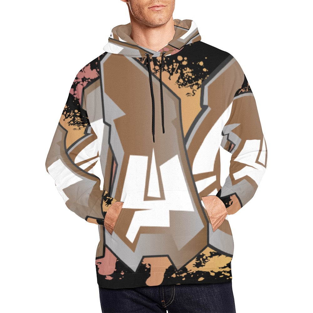 SWAGGA Sweat Final All Over Print Hoodie for Men (USA Size) (Model H13)