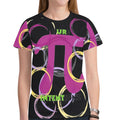 UR INTENT MultiCircles New All Over Print T-shirt for Women (Model T45)