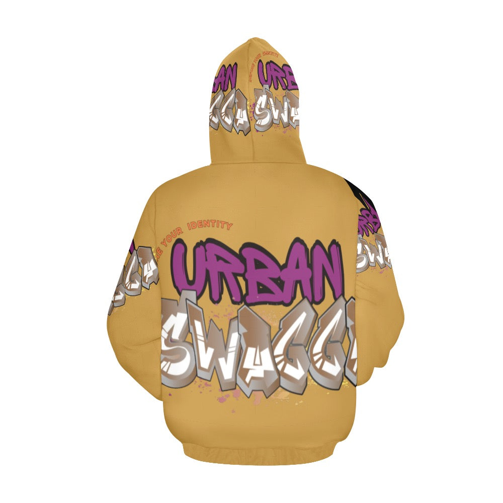 Urban SWAGGA All Over Print Hoodie for Men (USA Size) (Model H13)