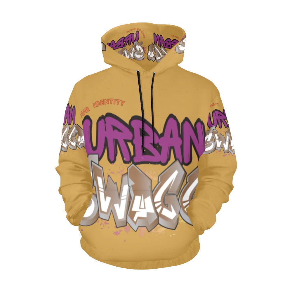 Urban SWAGGA All Over Print Hoodie for Men (USA Size) (Model H13)